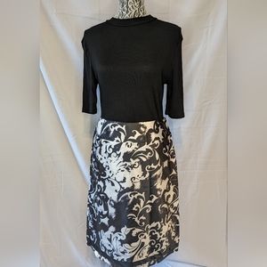 East 5th Black & White Skirt!